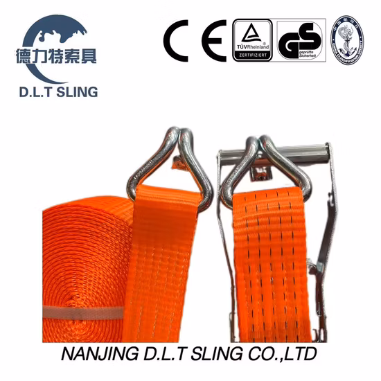 Ремень с храповым механизмом для логистических грузов, 1 дюйм, 25 мм, с S-образным крючком, 1500 фунтов